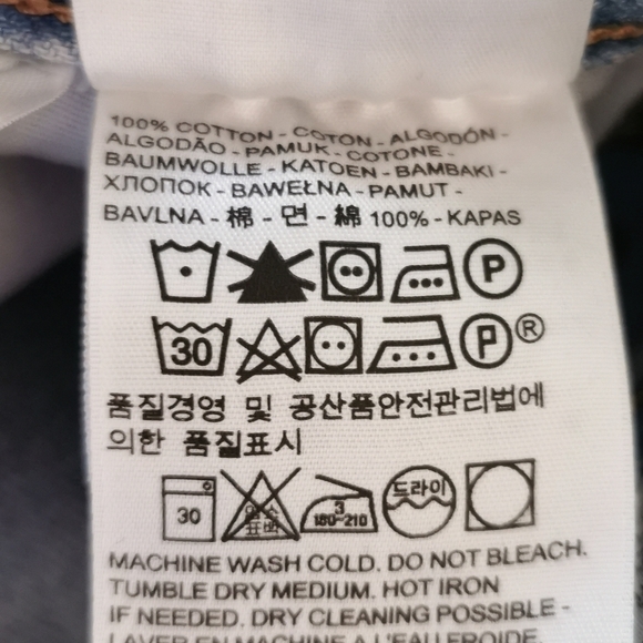 LEVI'S 501 ripped high waist boyfriend medium jeans - Picture 15 of 15